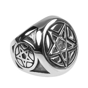 prsteň ETNOX - Pentagram - SR1431 56