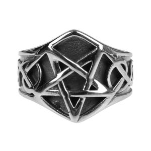 prsteň ETNOX - Pentagram - SR1425