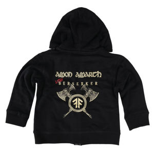 mikina s kapucňou Metal-Kids Amon Amarth Little Berserker Čierna 92