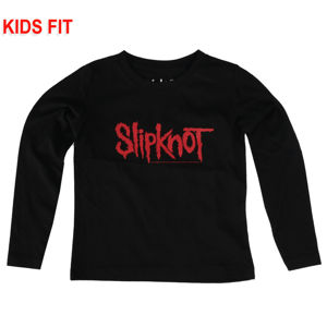 Tričko metal Metal-Kids Slipknot Logo Čierna 116