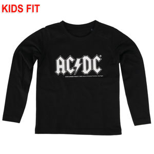 Tričko metal Metal-Kids AC-DC Logo Čierna 152