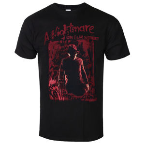 tričko filmové BIL A Nightmare on Elm Street Freddy Silhouette Čierna M