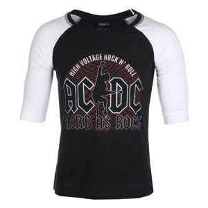 Tričko metal ROCK OFF AC-DC Hard As Rock Čierna