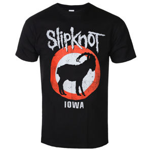 Tričko metal ROCK OFF Slipknot Iowa Čierna