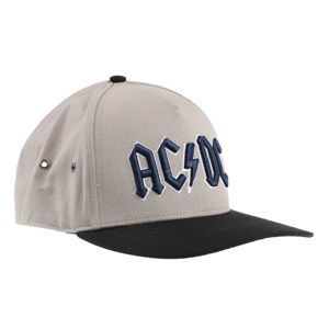 šiltovka AC/DC - Navy Logo - SAND / BL - ROCK OFF - ACSCSBCAP06SB