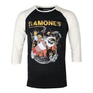 Tričko metal GOT TO HAVE IT Ramones ROCKET CARTOON Čierna