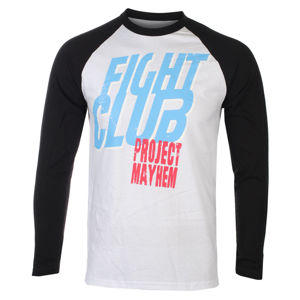 tričko filmové HYBRIS Fight Club Project Mayhem Čierna