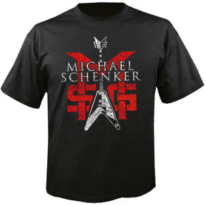 Tričko metal NUCLEAR BLAST Michael Schenker Group Logo Čierna
