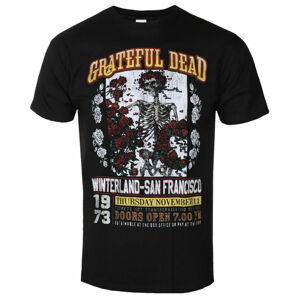 Tričko metal ROCK OFF Grateful Dead San Francisco Čierna M