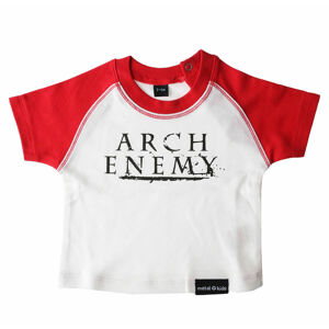Tričko metal NNM Arch Enemy red/white Čierna