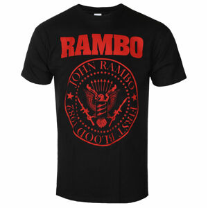 tričko filmové PLASTIC HEAD Rambo RED SEAL Čierna S