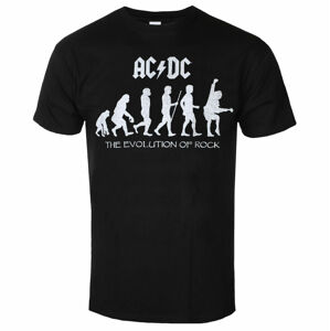Tričko metal NNM AC-DC Evolution of rock Čierna