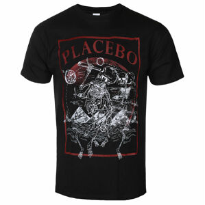 Tričko metal ROCK OFF Placebo Astro Skeletons Čierna