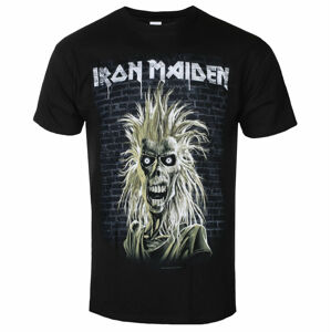 Tričko metal ROCK OFF Iron Maiden Eddie 40th Anniversary BL Čierna