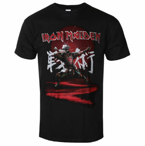 Tričko metal ROCK OFF Iron Maiden Eddie Archer Kanji BL Čierna