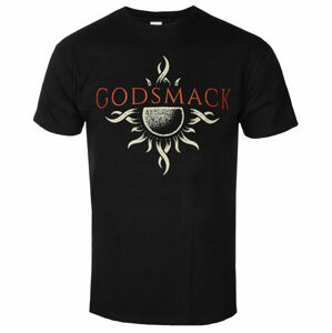 Tričko metal ROCK OFF Godsmack Sun Logo Čierna