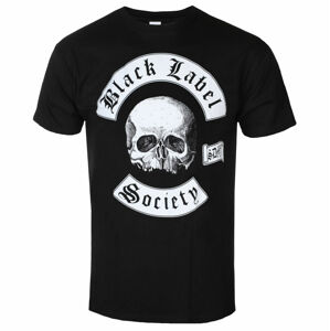 Tričko metal ROCK OFF Black Label Society Skull Logo Čierna