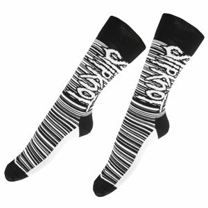 ponožky Slipknot - Čiarový kód - BLACK - ROCK OFF - SKSCK02MB