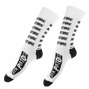 ponožky Sex Pistols - No Future - WHITE - SPSCK02MW