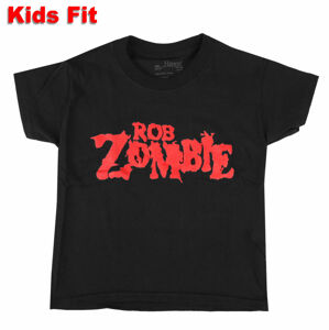 Tričko metal ROCK OFF Rob Zombie Logo Boys Čierna