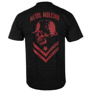 tričko pánske METAL MULISHA - SARGE - BLACK - MMTSS1062-BLK