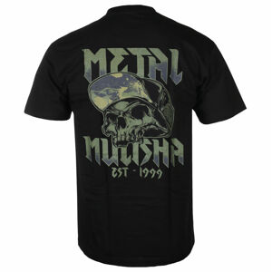 tričko pánske METAL MULISHA - NIL - BLACK - MMTSS2021-BLK
