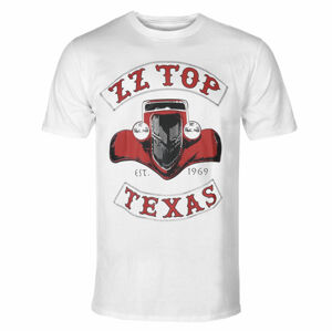 tričko pánske ZZ-Top - Texas 1962 - White - HYBRIS - ER-1-ZZT006-H70-14-WH