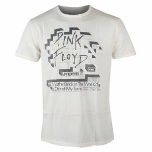 tričko pánske PINK FLOYD - POSTER - VINTAGE WHITE - AMPLIFIED - ZAV210C47