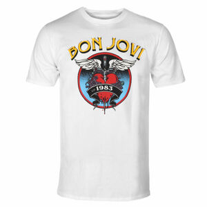 tričko pánske BON JOVI - HEART '83 - PLASTIC HEAD - RTBON0004
