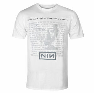 Tričko metal PLASTIC HEAD Nine Inch Nails HEAD LIKE A HOLE Čierna