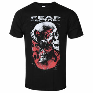 Tričko metal PLASTIC HEAD Fear Factory GENEXUS SKULL POSTER Čierna