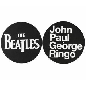 podložka na gramofón (set 2ks) THE BEATLES - JOHN PAUL GEORGE RINGO - RAZAMATAZ - SM042