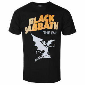 tričko pánske Black Sabbath - The End Cover Logo Black - 12552100