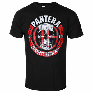 tričko pánske Pantera - Skull Circle - Black - 12547300