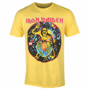 tričko pánske Iron Maiden - World Piece To ur - ROCK OFF - IMTEE167MY