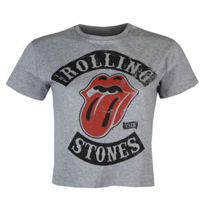 tričko dámske (top) Rolling Stones - Tour 78 Lady GREY - ROCK OFF - RSCT52LG