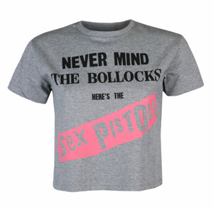 tričko dámske (top) Sex Pistols - Never Mind the Bollocks - Origin al Album - GREY - ROCK OFF - SPCT01LG