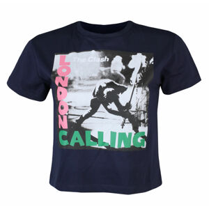 tričko dámske (top) Clash - London Calling - NAVY - ROCK OFF - CLCT04LN