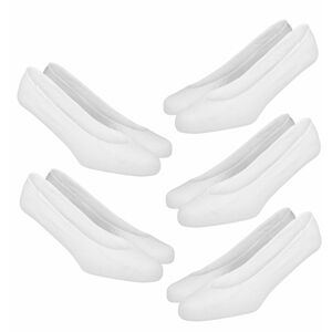ponožky (set 5 párov) URBAN CLASSICS - Invisible - TB1644 - white