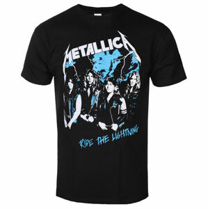 tričko pánske Metallica - Vintage Ride The Lightning - Black - METTS45MB