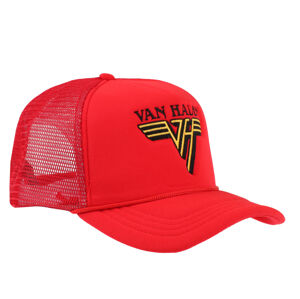 šiltovka Van Halen - Text & Yellow Logo - ROCK OFF - VHMBCAP02R