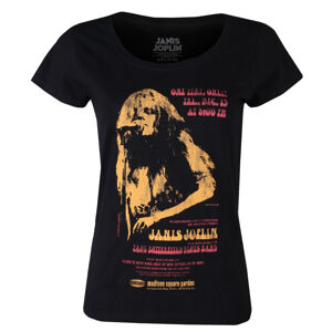 tričko dámske Janis Joplin - Madison Square Garden Scoop Neck - ROCK OFF - JOPTS02LB