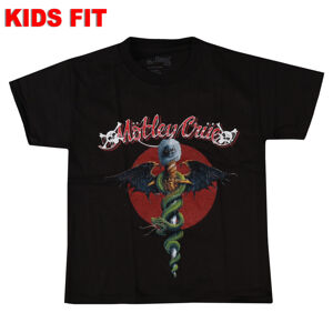 tričko detské Mötley Crüe - Feelgood Red Circle - ROCK OFF - MOTTEE43BB