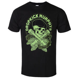 tričko pánske Dropkick Murphys - (Skelly Guitar Bones) - Black - KINGS ROAD - 20211277