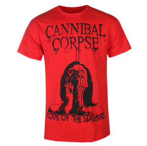 tričko pánske Cannibal Corpse - (Code Of Slashers) - Red - KINGS ROAD - 20166895