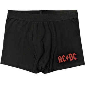 boxerky pánske AC/DC - Logo - ROCK OFF - ACDCBX02MB
