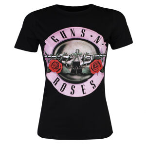 tričko dámske Guns N' Roses - Classic Logo - ROCK OFF - GNRTS04LB