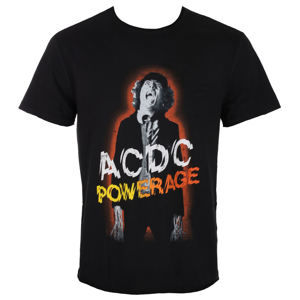 Tričko metal AMPLIFIED AC-DC POWERAGE Čierna