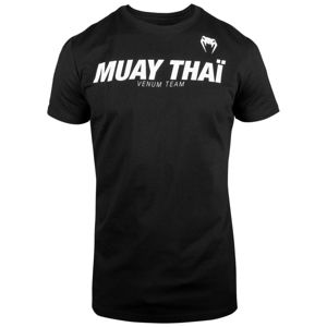 tričko street VENUM Muay Thai VT Čierna XXL