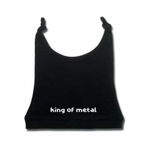 čiapka detská kráľ of metal - black - white - Metal-Kids - 231.15.8.7